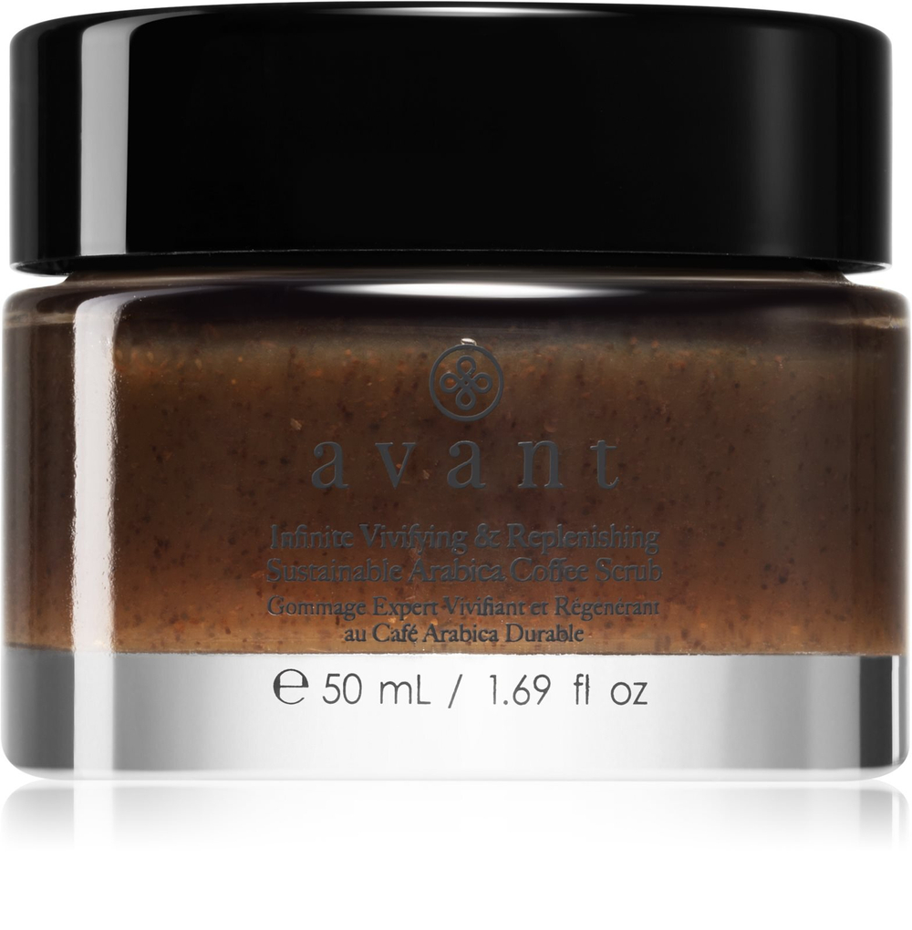 Avant Sustainable Infinite Vivifying & Replenishing Sustainable Arabica Coffee Scrub - очищающий скраб для лица с экстрактом кофе /   50  ml  / GTIN 669203926397