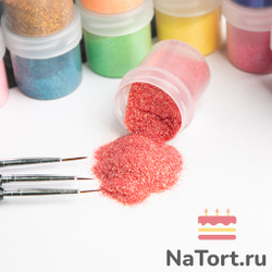 Блестки декоративные «Клубничный» 10 гр