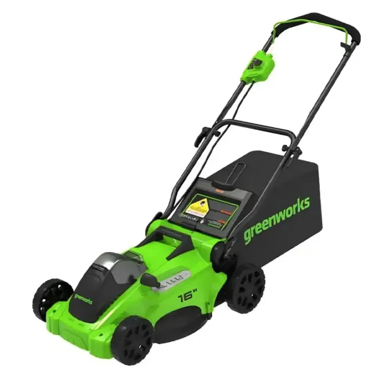 Газонокосилка аккумуляторная GREENWORKS GD40LM16X 2517907 (без АКБ и ЗУ)