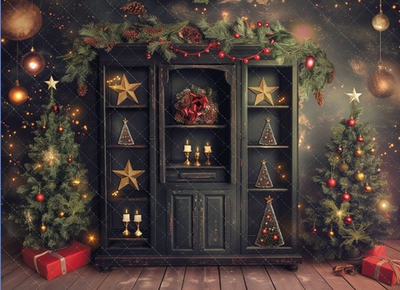 Интерьер ЗИМА темный №1 - фон неопреновый