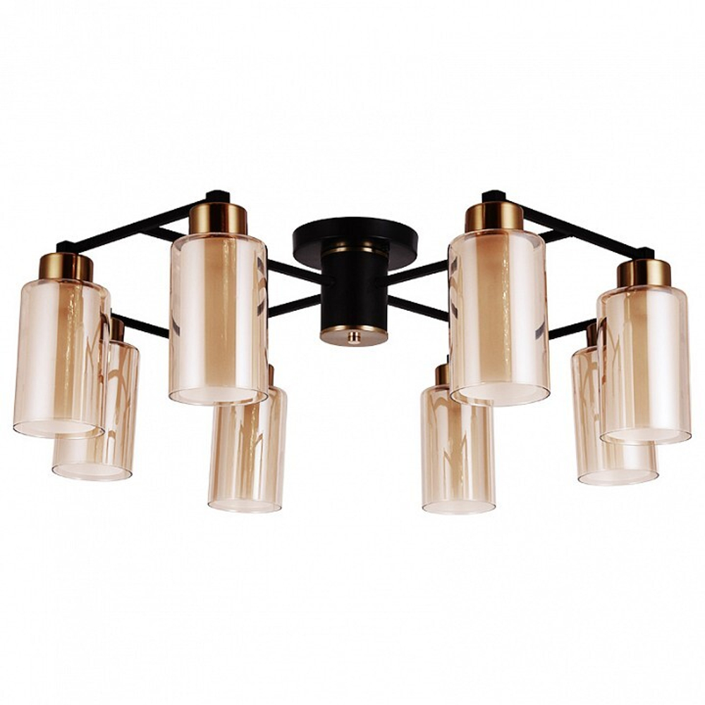 Накладная люстра Arte Lamp A7027PL-8BK