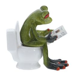 GAEM Фигурка декоративная "Лягушка", L10 W6 H10 см