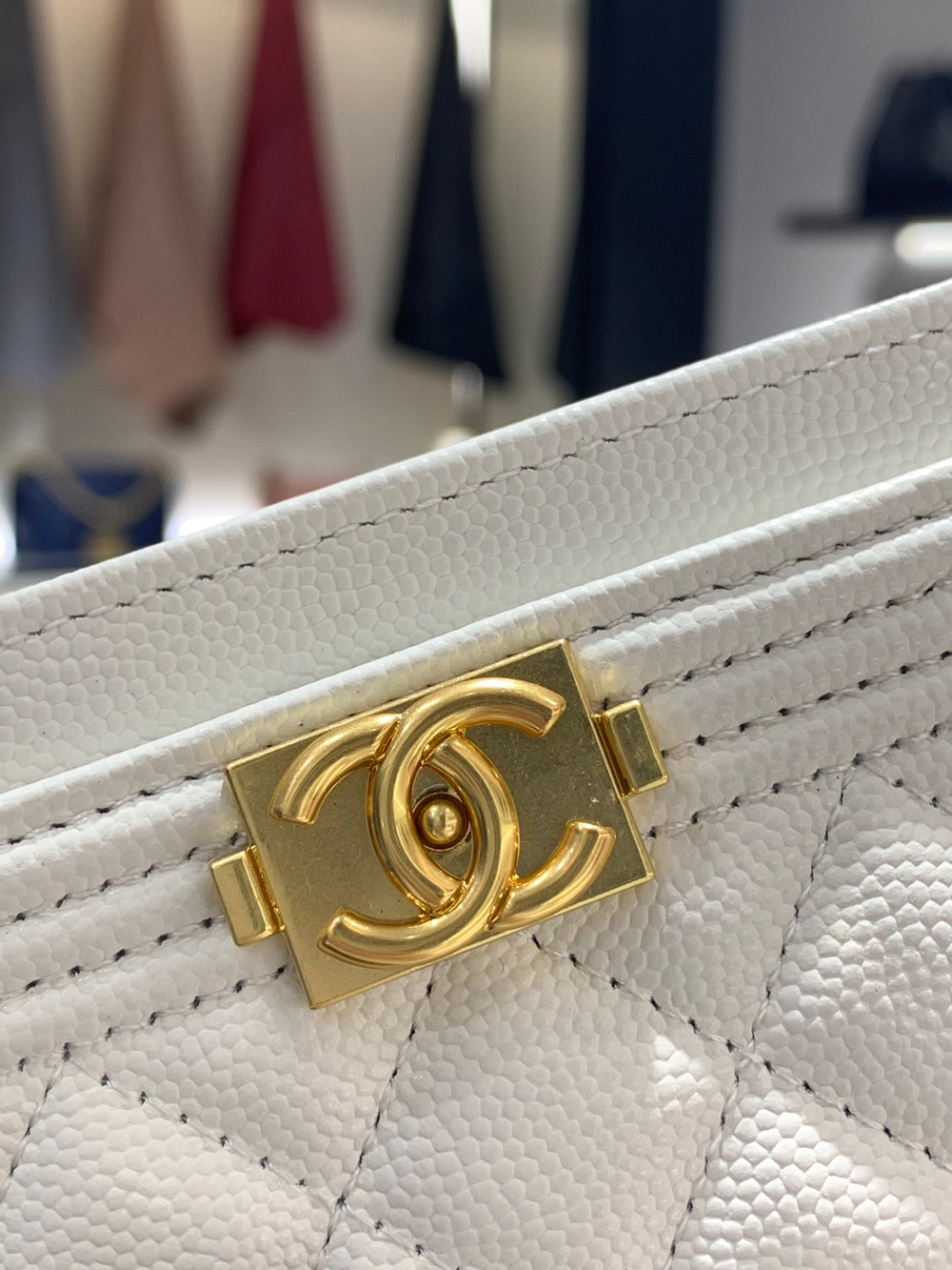 Chanel Boy Card Holder