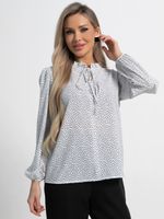 Блуза Анастейша (белая) Б15073-18М LT Collection
