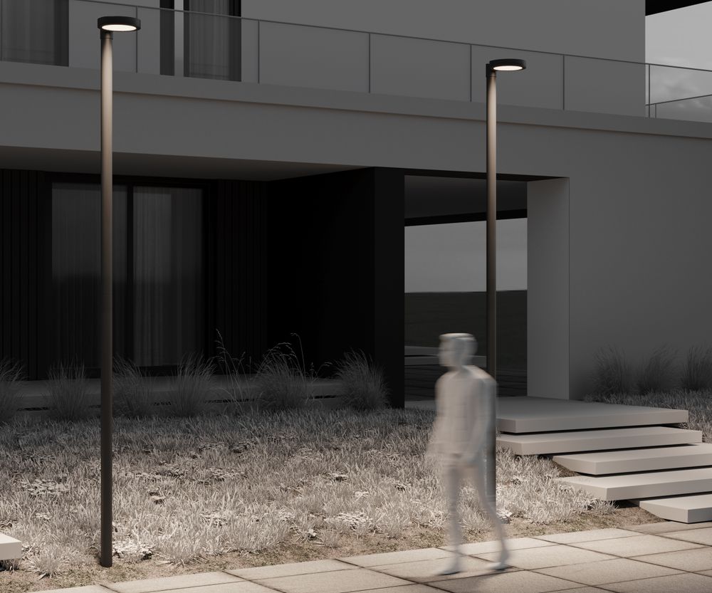 Уличный консольный светодиодный светильник Maytoni   O472H-L50GF3K