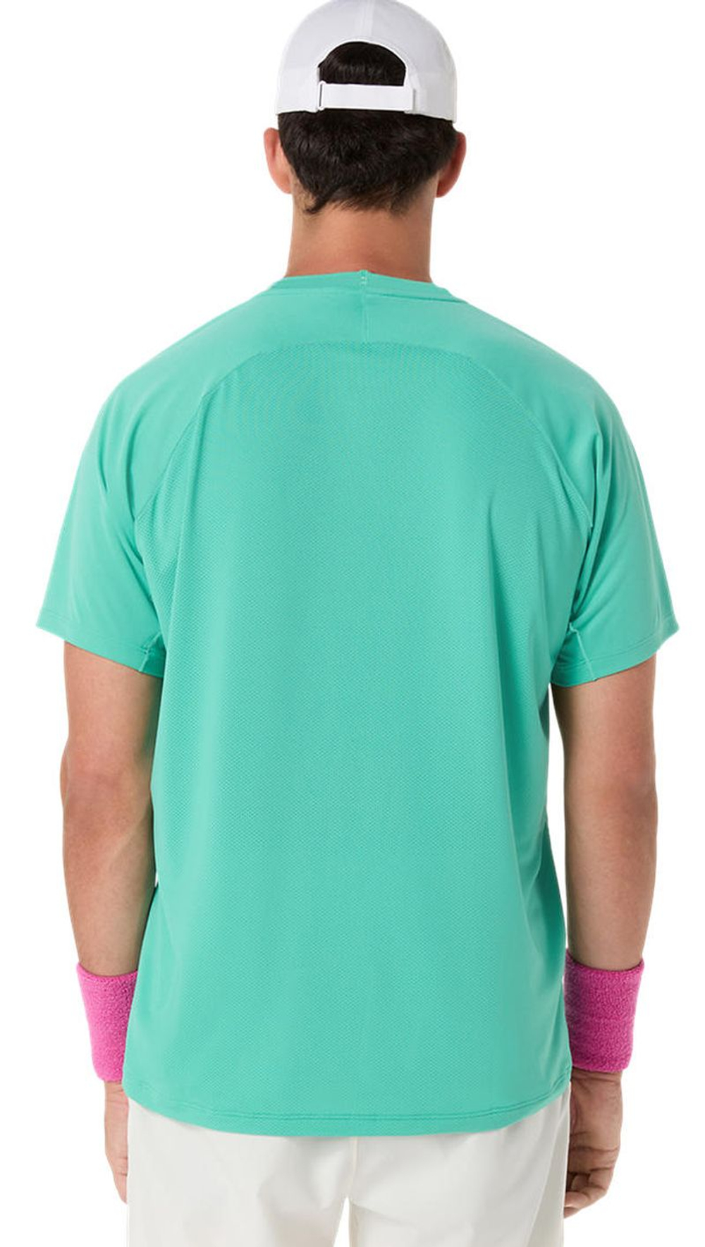 Теннисная футболка Asics Game Short Sleeve Top - aurora green
