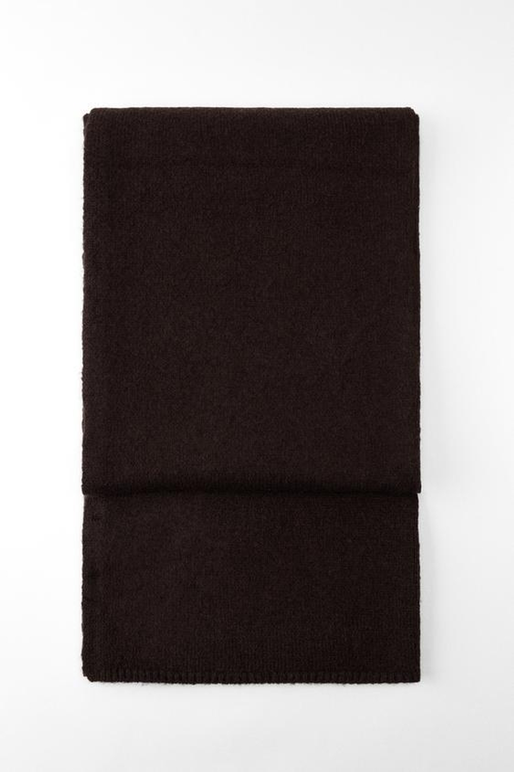 ZARA БАЗОВЫЙ ШАРФ, ШОКОЛАДНЫЙ