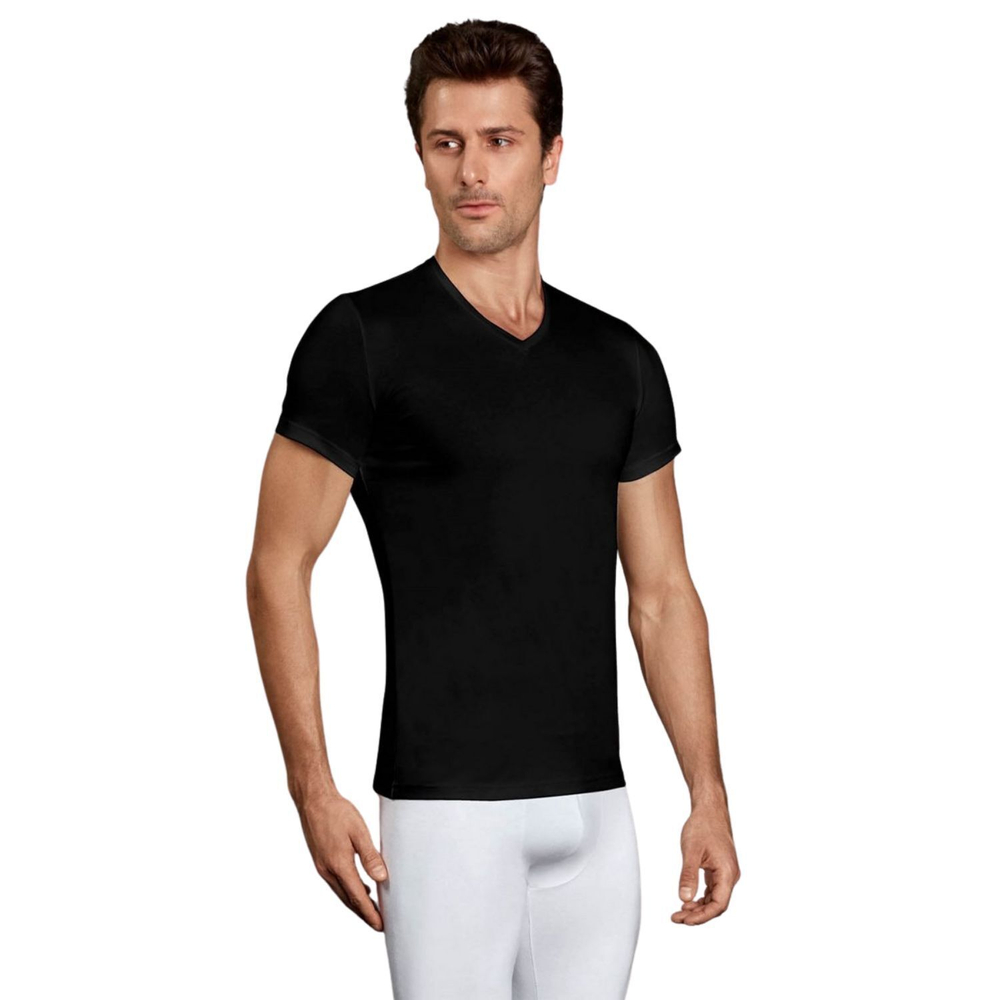 Мужская термофутболка с V-образным вырезом Doreanse Termal (Размер: L) (Цвет: бежевый)