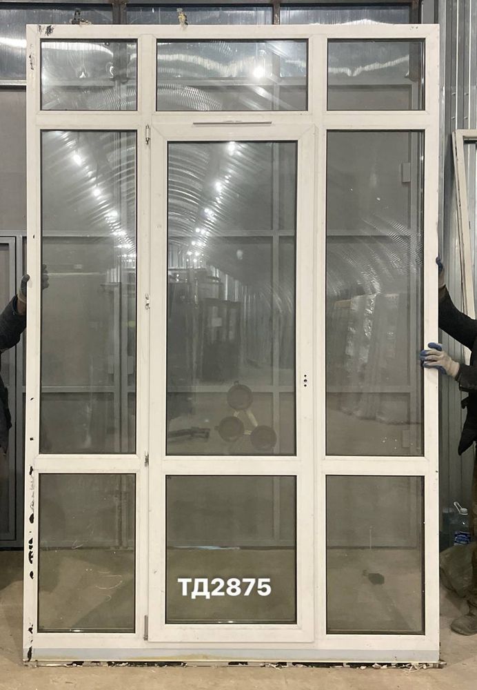 Дверь Пластиковая Б/У 275(в) х 183(ш) (Балконный блок)