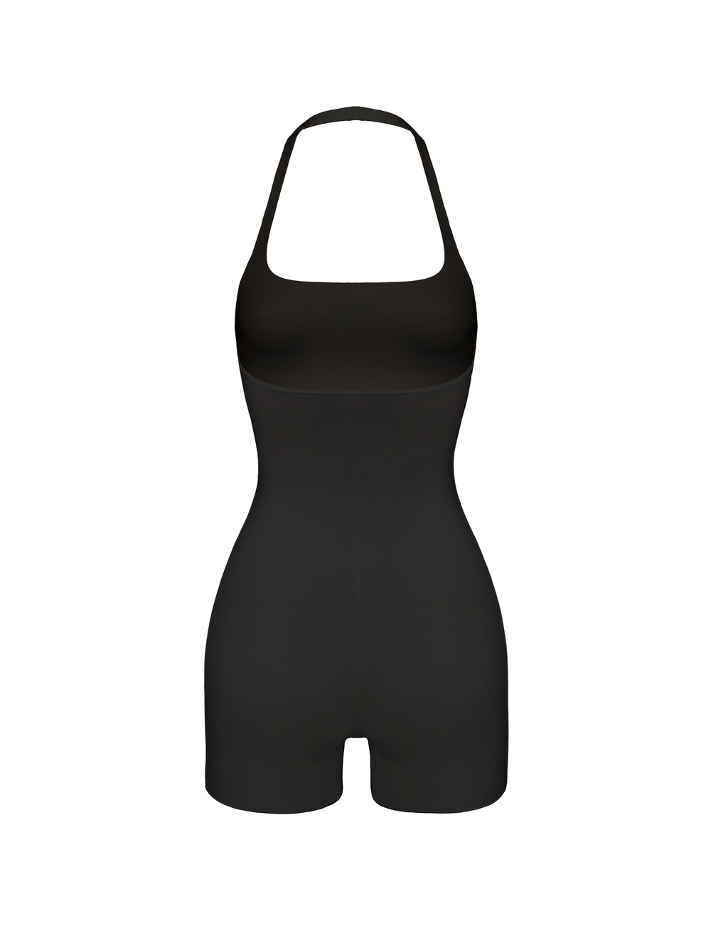 black halter overall