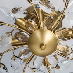 Citilux Серенада CL315183 Люстра хрустальная Бронза