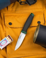 Нож Ganzo G806 черный c зеленым, G806-GB