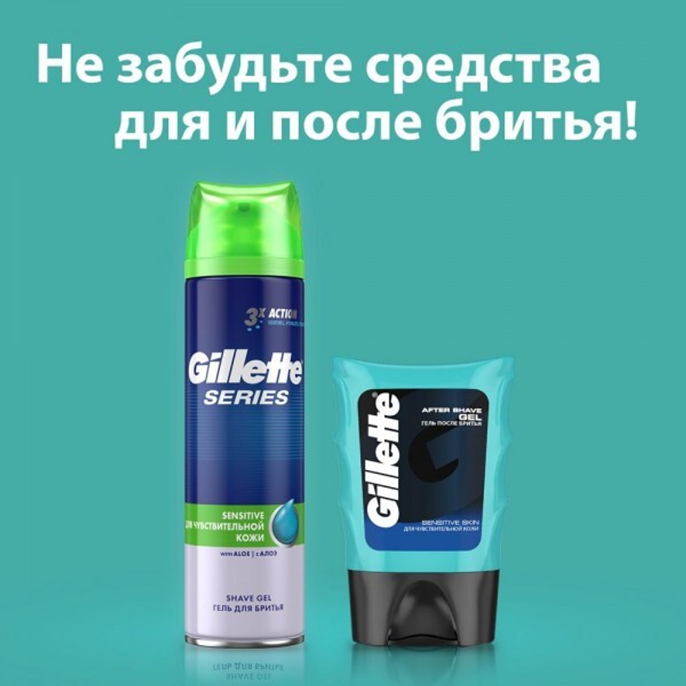 Сменные кассеты Gillette Mach3 2 шт