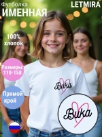 Именная футболка Вика