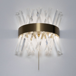 Citilux Ричард CL336313 LED Бра хрустальное с выключателем Бронза