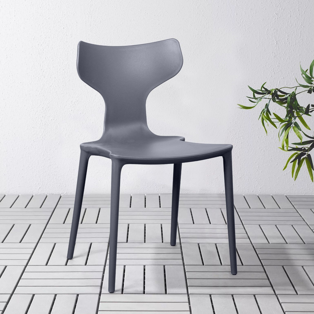Стул Enzo, первичный пластик серый