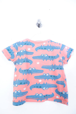 Футболка с забавным принтом на 12-18 месяцев