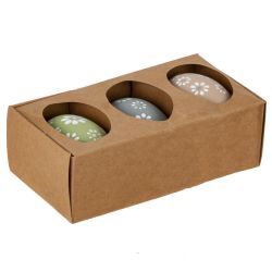 GAEM Набор из 3-х изделий декоративных подвесных "Яйцо" (4*6), L13 W7 H4 см