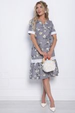 Платье Люсия (серое) П10837 LT Collection