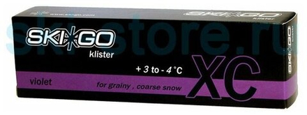 SkiGo Жидкая мазь клистер XC Klister Violet +3° до -4°С