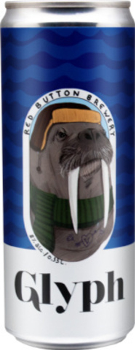 Пиво Рэд Баттон Глиф / Red Button Glyph 0.33 - банка