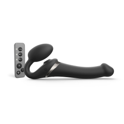 Strap-on-me Multi Orgasm - Безремневой вибрострапон с пультом ДУ, M