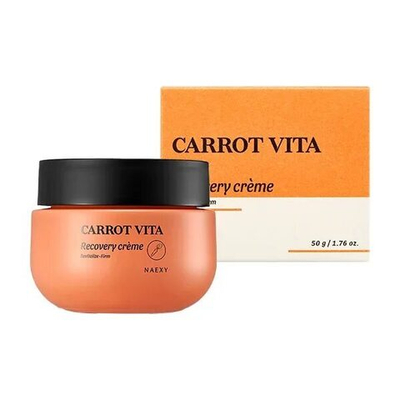 NAEXY Carrot Vita Recovery Cream 50g,Морковный восстанавливающий крем для лица 50 г