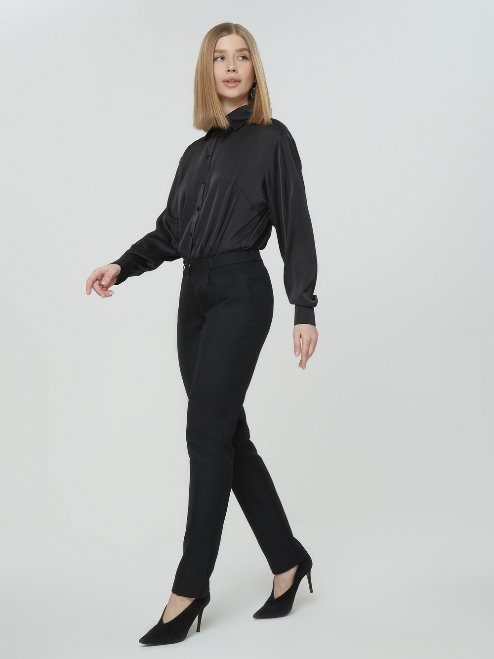 Брюки женские Anyday Icon Trousers 01, цвет черный