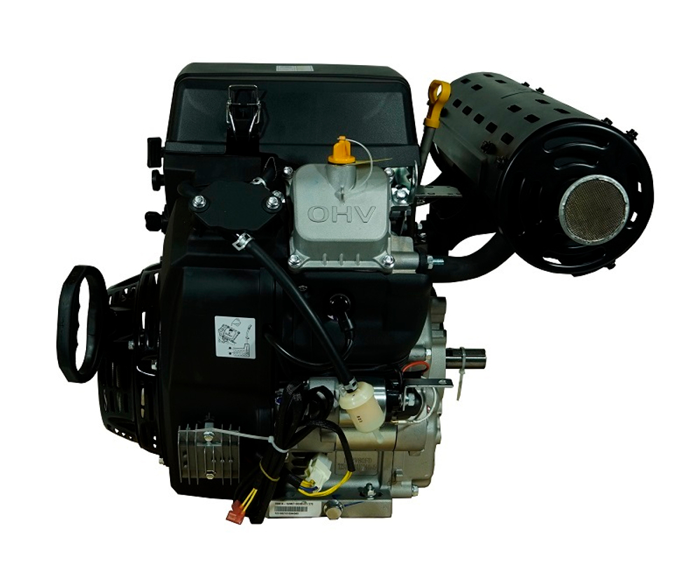 Двигатель Loncin LC2V80FD (H type) V-образн, D25 мм, 20А ручной и электрический запуск
