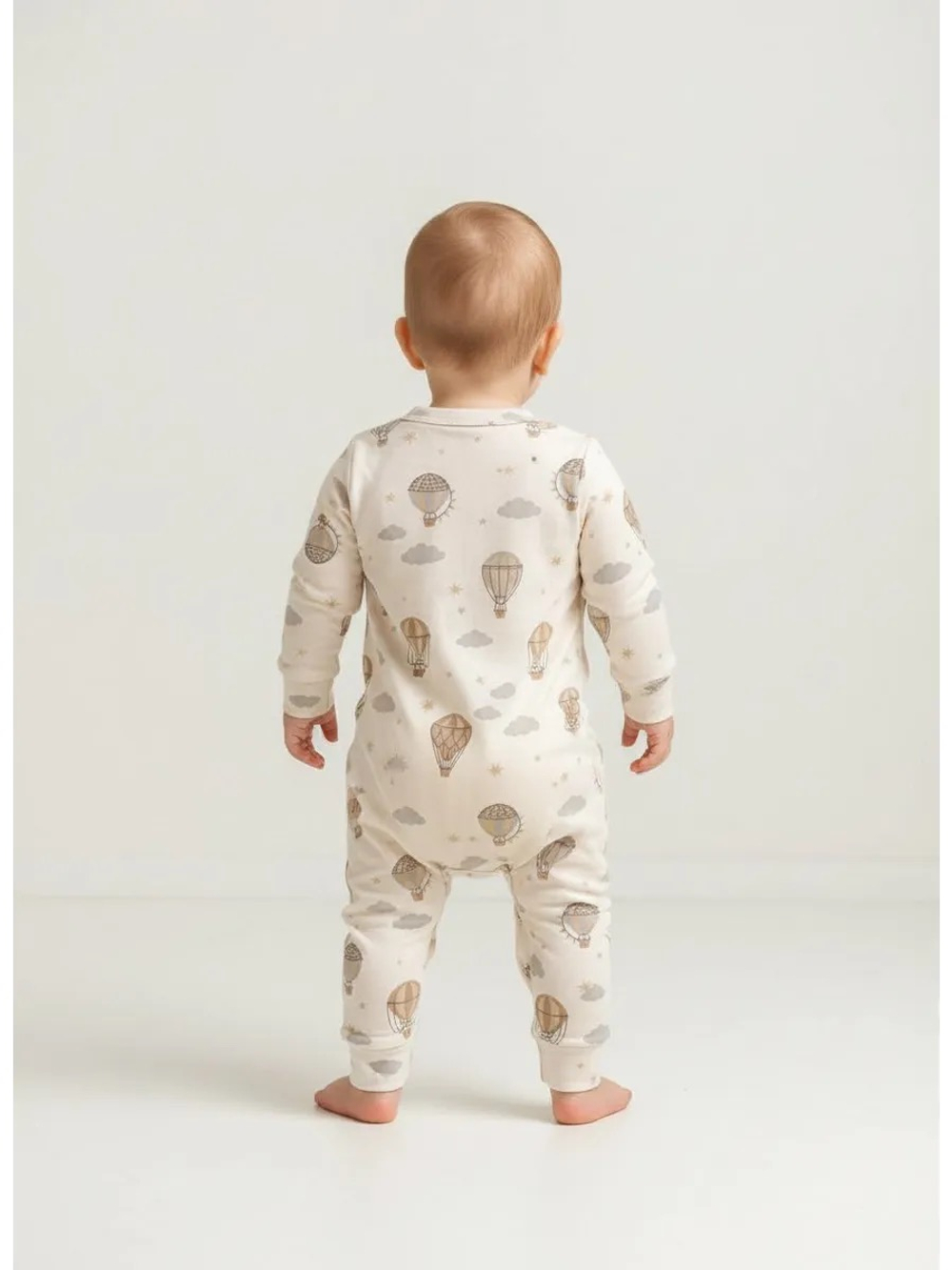Комбинезон нательный "Облака" с манжетом