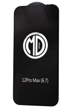 Защитное стекло утолщенное MD iPhone 12 Pro Max (черный)