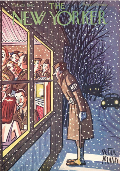 Журнал The New Yorker 28-02-1942, обложка