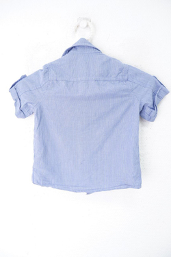 Рубашка из хлопка в полоску на 3 года