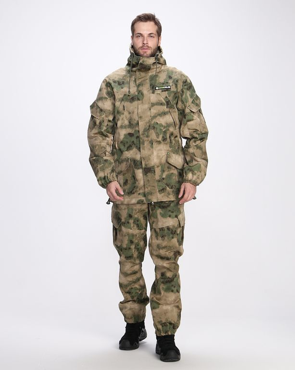 Летний мужской костюм Onerus Горный +10 (РипСтоп) Мох
