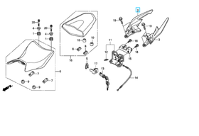 50315-KPP-T00ZA. GRIP, R. RR. *NH303M*