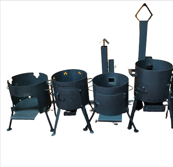 Печь - очаг под казан 22л