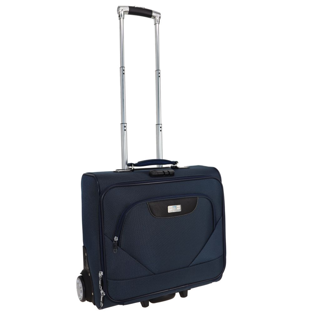 Чемодан / Брендирование металличческим шильдом