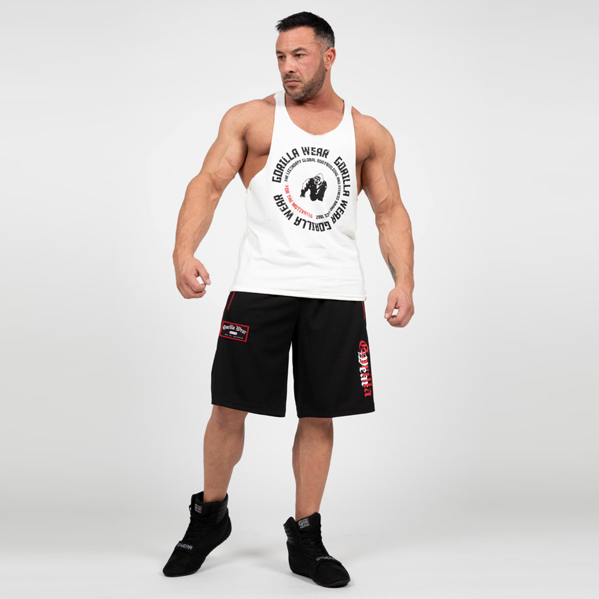 Шорты GORILLA Marlow Mesh Black/Red