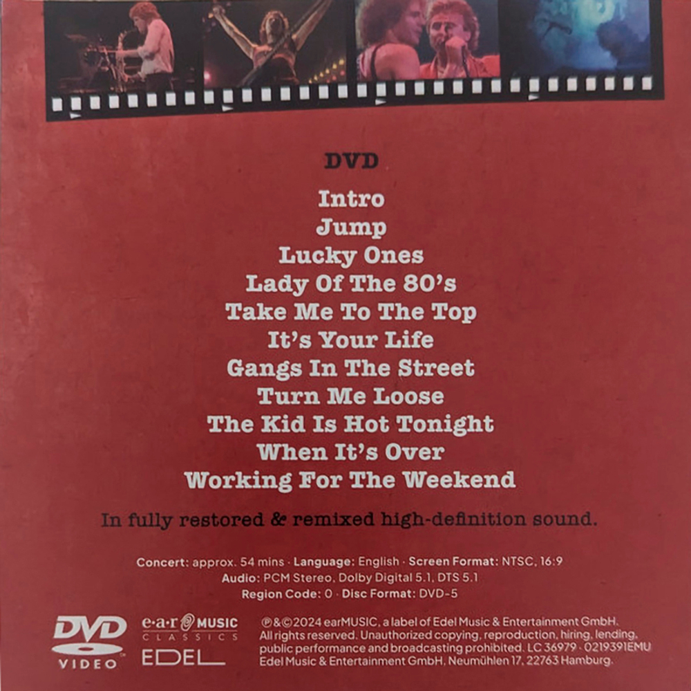 Loverboy / Live In '82 (LP+DVD)