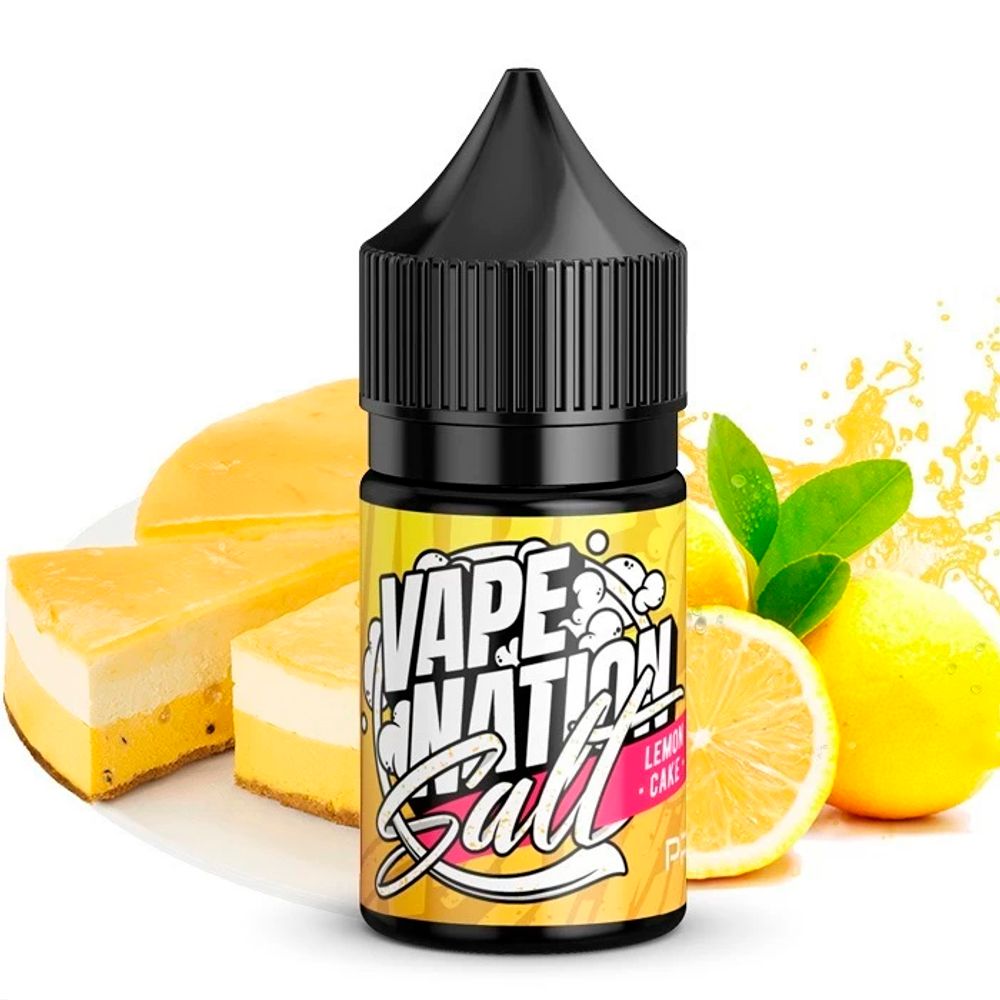 Lemon Cake by Vape Nation SALT 30мл