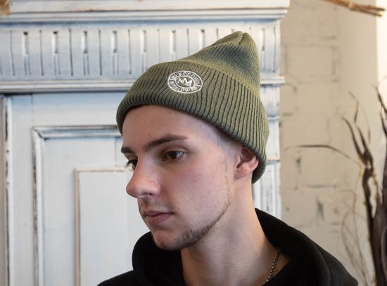 Шапка BLK Crown WW logo (olive)