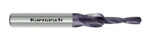 Цековка под резьбу М2, с цапфой, Ø4,3хØ2,2 мм, DIN 373, HSS-XE/Titan-Tec, Karnasch. арт. 20.1891.020