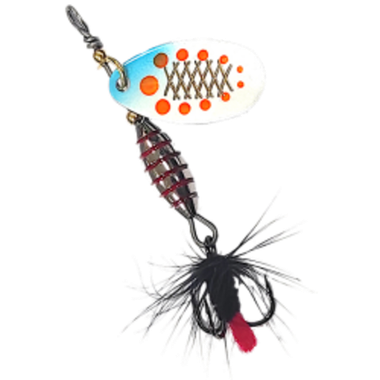 Блесна вращ. HitFish Pro Series Lotus 50мм 10.5г №4 цвет 415