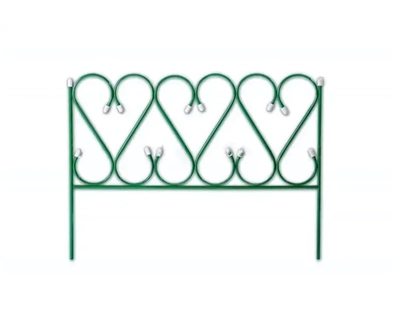 Заборчик садовый «Изящный» 45*70*370 см (5 деталей)