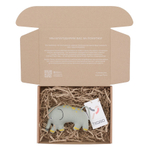 Погремушка из хлопка Слоник lou из коллекции tiny world 14х8 см