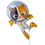 Шар Фольгированный Кот-космонавт (Ассорти)