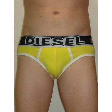 Мужские трусы брифы желтые Diesel Indian Yellow Brief DIS0087