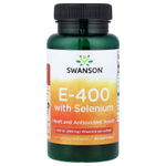 Swanson, E-400 с селеном, 90 капсул