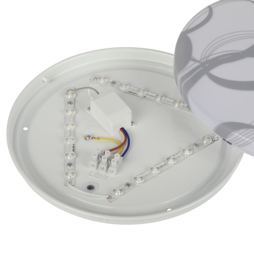 Светильник потолочный светодиодный ЭРА Классик без ДУ SPB-6 Slim 7 24-4K 24Вт 4000K