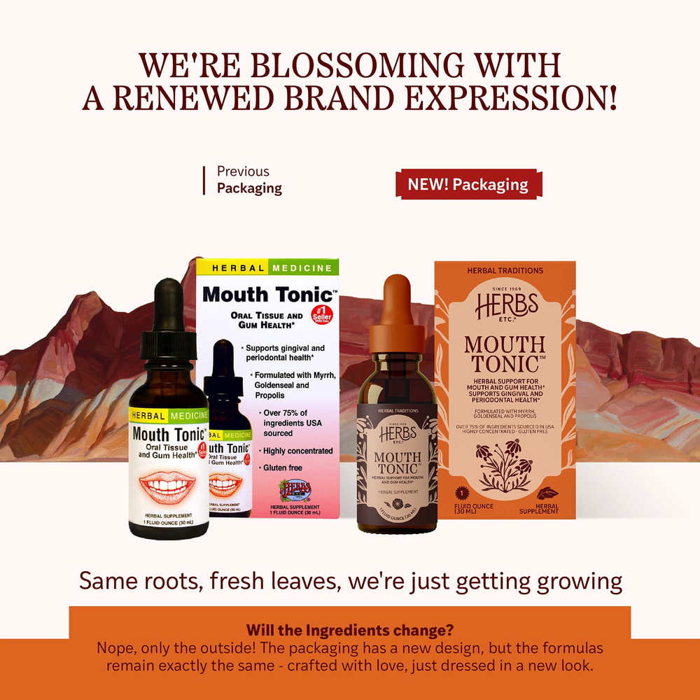 Herbs Etc., Mouth Tonic™, 30 мл (1 жидк. унция)